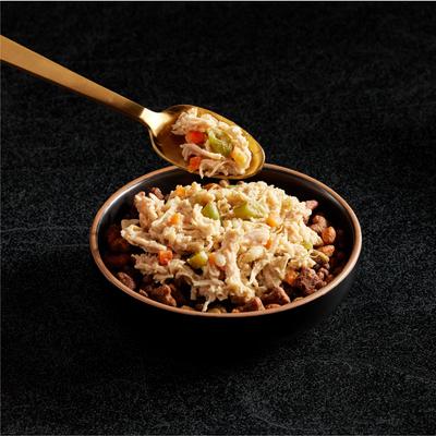 Wholesome Bowls Variety Pack Beef, Chicken, Carrots, Barley & Green Beans Recipe & Chicken, Apple & Sweet Potato Recipe Small Breed Adult Soft Wet Dog Food, 3-oz bowl, case of 6