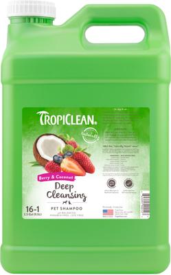 Deep Cleaning Berry & Coconut Dog & Cat Shampoo, 1-gal bottle