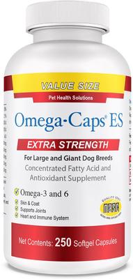 Softgel Capsules Extra Strength for Large Dogs, 250 count