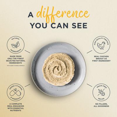 Entree Chicken Breast Pate Recipe Grain-Free Canned Wet Cat Food, 2.47-oz can, case of 24