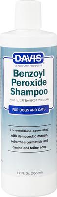 Benzoyl Peroxide Dog & Cat Shampoo, 2 count