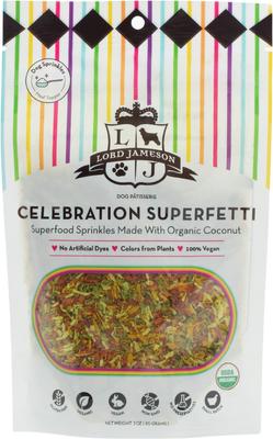 Celebration Coconut SuperFetti Food Topper 3-oz bag