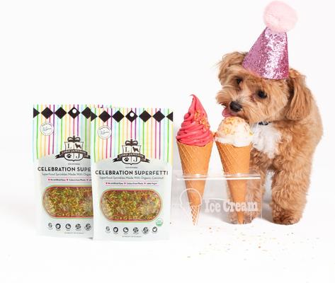 Celebration Coconut SuperFetti Food Topper 3-oz bag