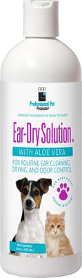 Ear-Dry Solution with Aloe Vera Dog & Cat Ear Cleaner, 16-fl oz bottle