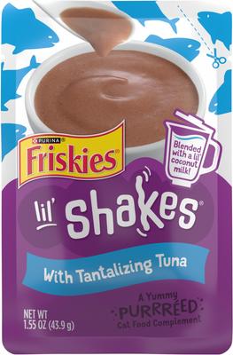 Lil' Shakes Tantalizing Tuna Cat Food, 1.55-oz pouch, case of 16