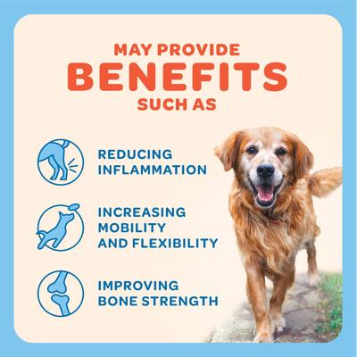 Beef Collagen Chews Dog Treats, 10-oz bag