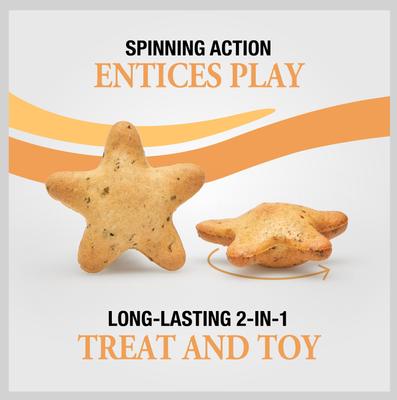 Galletas crujientes para gatos Savory Spinners, bolsa de 1.5 oz