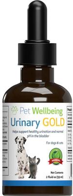 Urinary GOLD Bacon Flavored Liquid Urinary Supplement for Dogs, 2-oz bottle