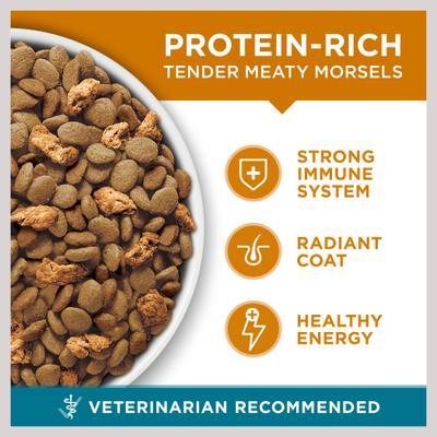 Bundle: Purina ONE Tender Selects Blend with Real Chicken Dry Food + True Instinct Turkey, Chicken & Tuna Variety Pack Canned Cat Food