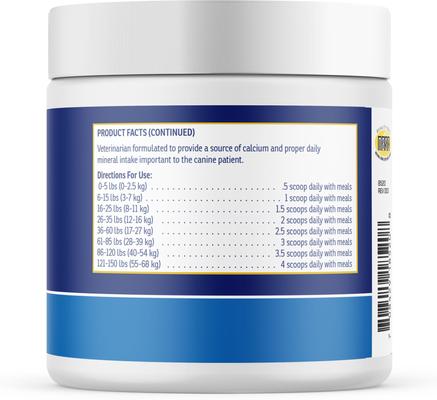 Canine Minerals Powder Supplement for Dogs, 454-g jar
