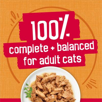 Prime Filets with Chicken in Gravy Canned Cat Food, 5.5-oz can, case of 72