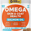 Allergy Relief & Itch Relief with Omega 3 Skin & Coat with Alaskan Fish Oil Chew Supplement for Dogs, 180 count