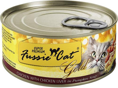 Super Premium Chicken with Chicken Liver Formula in Pumpkin Soup Grain-Free Canned Cat Food, 2.8-oz, case of 24