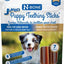 Jumbo Puppy Teething Sticks Peanut Butter Flavor Dog Treats, 7 count