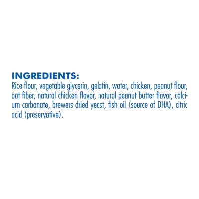 Jumbo Puppy Teething Sticks Peanut Butter Flavor Dog Treats, 7 count