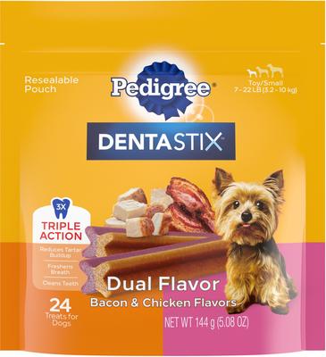 Dentastix Beef Mini Dental Dog Treats, 24 count