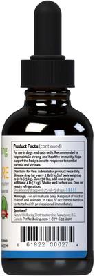 Immune SURE Bacon Flavored Liquid Immune Supplement for Dogs & Cats, 2-oz bottle