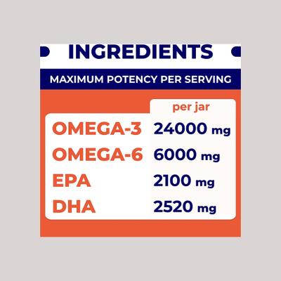 Allergy Relief & Itch Relief with Omega 3 Skin & Coat with Alaskan Fish Oil Chew Supplement for Dogs, 180 count