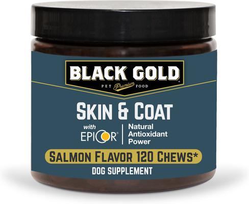 Salmon Flavored Soft Chew Skin & Coat Supplement for Dogs, 10.5-oz jar