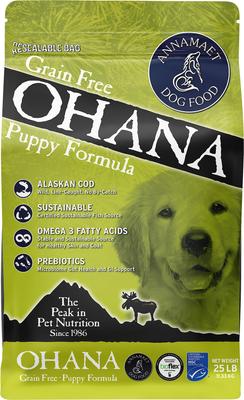 Grain-Free Ohana Puppy Formula Dry Dog Food, 25-lb bag