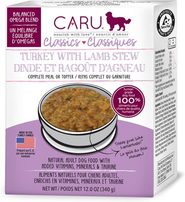 Real Turkey with Lamb Stew Grain-Free Wet Dog Food, 12-oz, case of 12