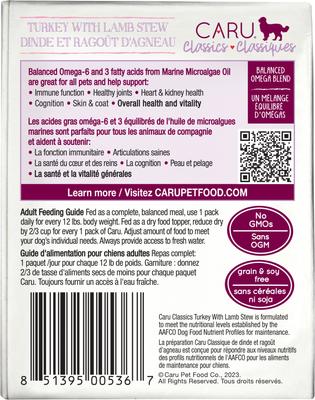 Real Turkey with Lamb Stew Grain-Free Wet Dog Food, 12-oz, case of 12