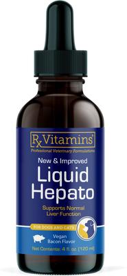 Hepato Chicken Flavored Liquid Liver Supplement for Cats & Dogs, 4-fl oz bottle