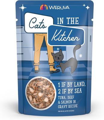 Cats in the Kitchen Pantry Party Variety Pack Grain-Free Cat Food, 3-oz pouch, case of 12