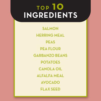 Natural Grain-Free Salmon & Vegetables Formula All Life Stages Dry Dog Food, 24-lb bag