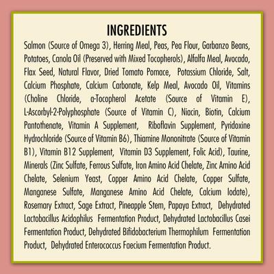 Natural Grain-Free Salmon & Vegetables Formula All Life Stages Dry Dog Food, 24-lb bag