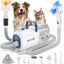 Pet Grooming Vacuum, Adjustable Blow Dryer & Clipper Grooming Kit