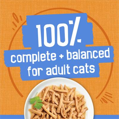 Savory Shreds with Chicken in Gravy Canned Cat Food, 5.5-oz, case of 24
