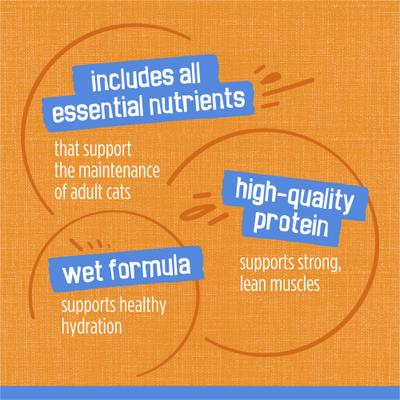 Savory Shreds with Chicken in Gravy Canned Cat Food, 5.5-oz, case of 24