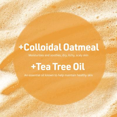 Oatmeal & Tea Tree Oil Infuser Shampoo, 16-fl oz bottle