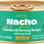 Made by Nacho Wild-Caught Chicken & Herring Recipe with Bone Broth Minced Wet Cat Food, 3-oz can, case of 6