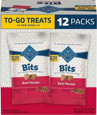 To-Go Bits Tasty Chicken Recipe Dog Treats, 12 count