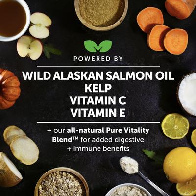 Skin Health Salmon Salmon Flavor Soft Chews Skin & Coat, Fish Oil Supplement for Dogs, 90-count