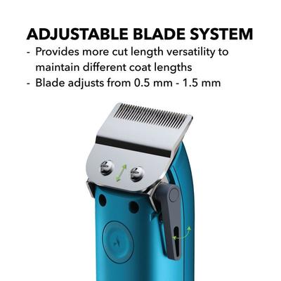 Easy Clip Dog, Cat & Small Pet Corded Clipper, Blue