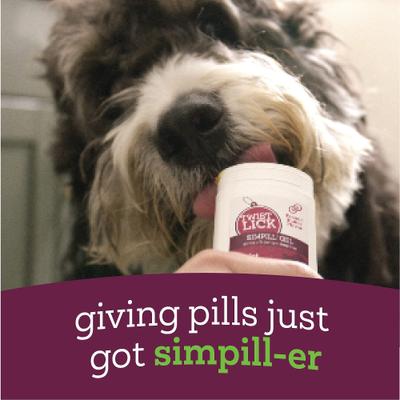Twist & Lick SimPill Chicken Flavor Pill Hiding Dog Treat, 2.3-fl oz Dispenser