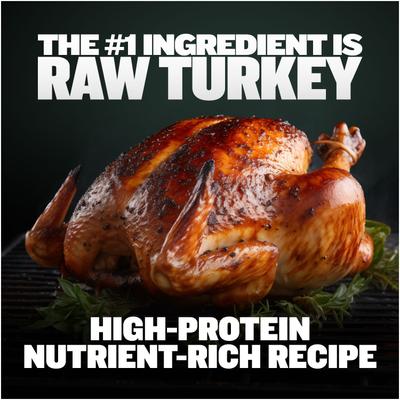 Turkey High Protein Freeze-Dried Raw Dog Food Topper, 7-oz pouch
