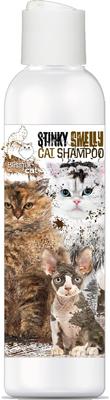 Champú para gatos sucios y malolientes, botella de 4 onzas líquidas
