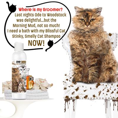 Dirty Smelly Cat Shampoo, 4-fl oz bottle