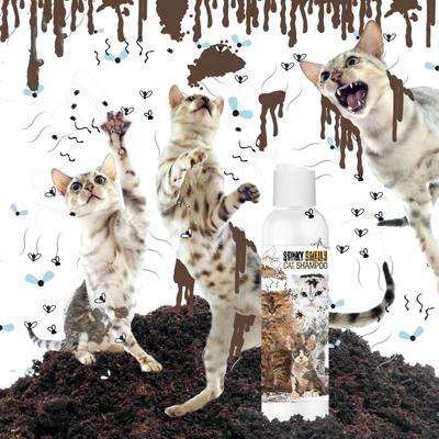 Dirty Smelly Cat Shampoo, 4-fl oz bottle