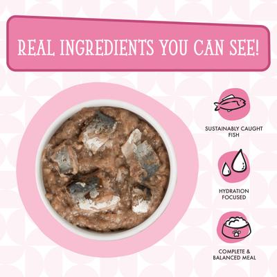 Cats in the Kitchen Kitty Gone Wild Salmon Au Jus Grain-Free Wet Cat Food, 6-oz, case of 24