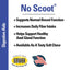 No Scoot Anal Gland Function Support Soft Chews Dog Supplement, 120 count