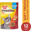Irresistibles White Meat Chicken - Golosinas suaves y masticables para gatos, bolsa de 12 oz, paquete de 5