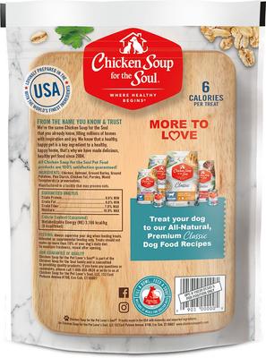 Crunchy Bites Chicken Dog Treats, 12-oz bag