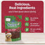 Golosinas para perros Nudges Holiday Grillers de carne seca, bolsa de 5 oz