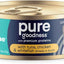 Comida enlatada para gatos Adore Grain-Free Tuna, Chicken & Whitefish in Broth, 2.46 oz, caja de 24