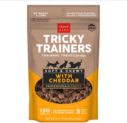 Tricky Trainers with Cheddar Soft & Chewy Dog Treats, 14-oz bag